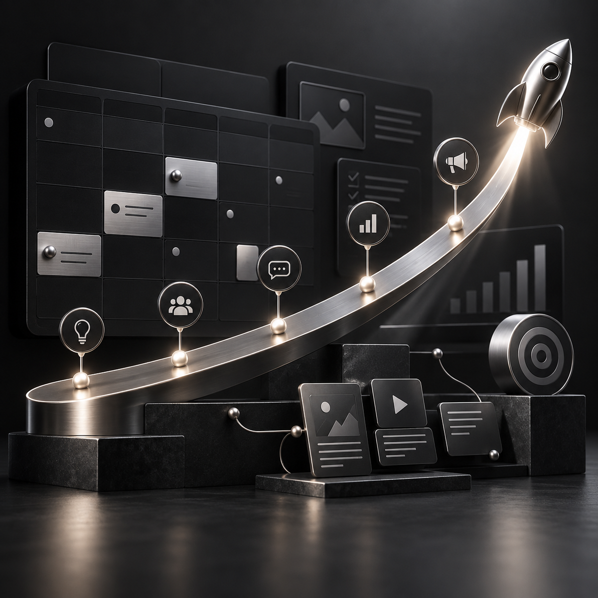 Marketing Launch Plan service from Nexus Flow One